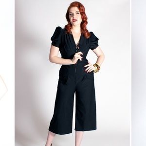 TOBS Quiet Village jumpsuit romper XS black